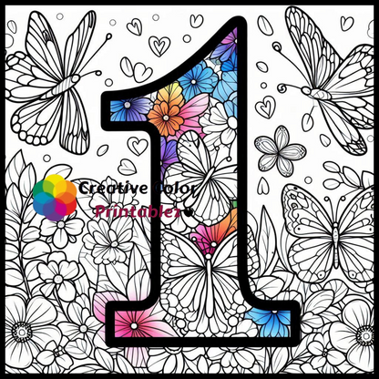 Coloring Letters And Numbers-creativecolorprintablez