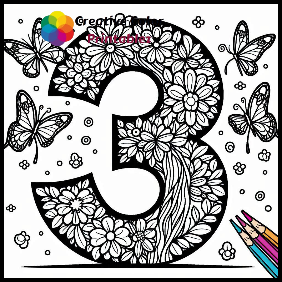 Coloring Letters And Numbers-creativecolorprintablez